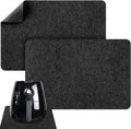 GREENSHEEP Heat Resistant Felt Mixer Mover Mat for Air Fryer with Kitchen Countertop Protector, Appliance Slider Mat for Air Fryer, Coffee Maker, Blender and More, Pack of 2 (Dark Grey) Kafalo