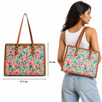 TEAL BY CHUMBAK Tote Bags