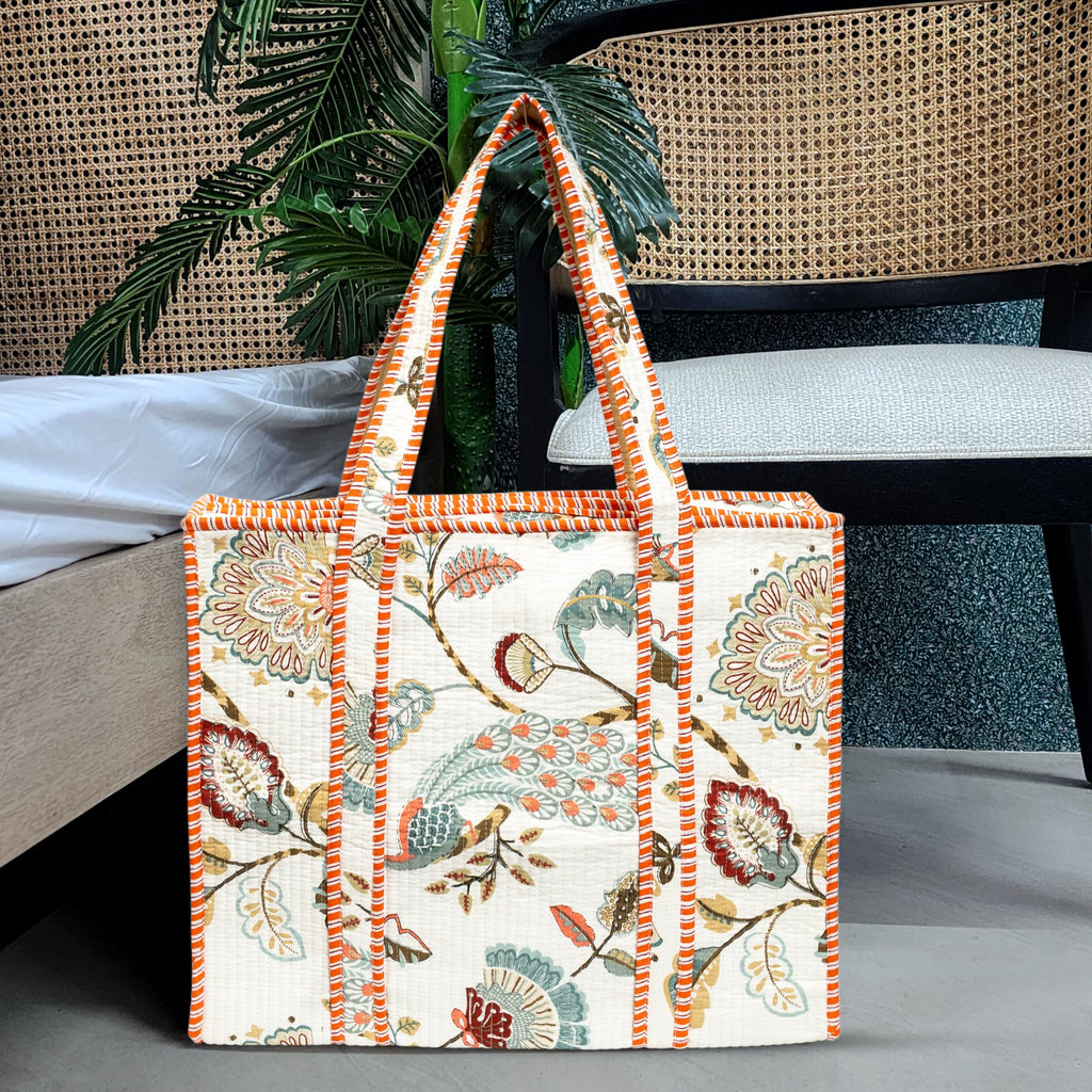 MITTICO Tote Bag for Women Cotton Shoulder Handbag Lightweight Everyday Carry Bag for Shopping Travel Office & Daily Use Foldable Reusable Fashion Tote Bag with Zipper & Pockets Stylish