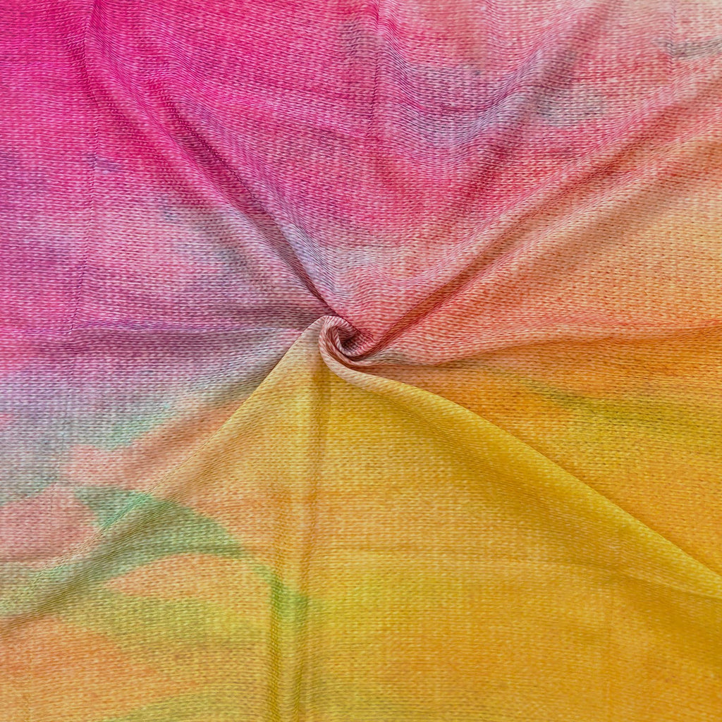 ONE ECHELON Georgette Women's Lightweight Long Scarf (Sunrise)