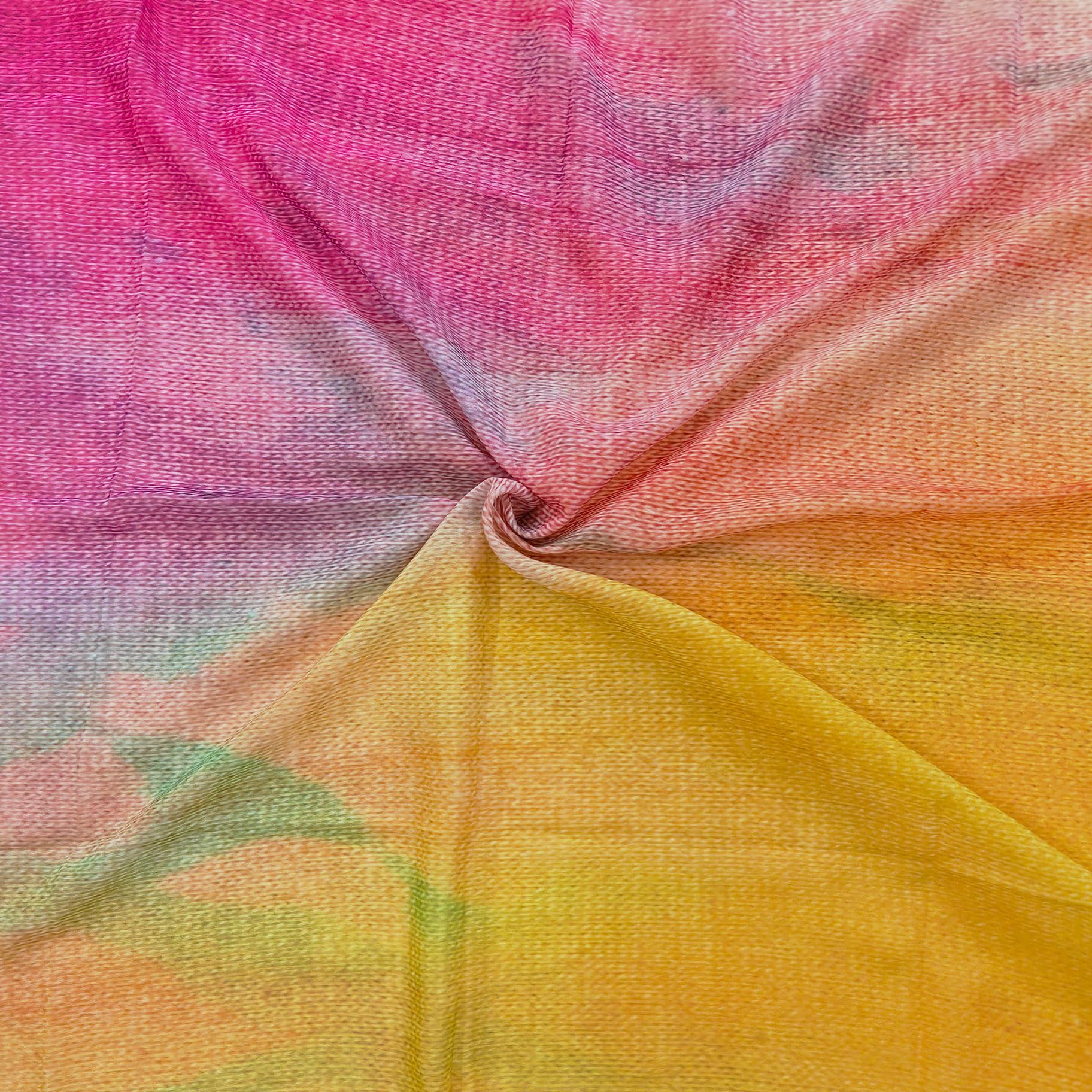 ONE ECHELON Georgette Women's Lightweight Long Scarf (Sunrise)