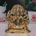 KridayKraft Panchmukhi Hanuman ji Metal Statue,Bajrangbali Murti for Pooja Room & Decor Your Home,Office,Religious Idol Gift Article,Showpiece Figurines...