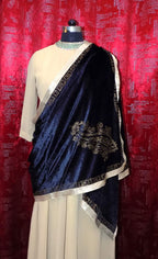 Prime Women's Shaneel Velvet Design Stole