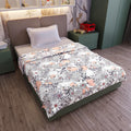 Divine Casa Floret 100% Cotton Single Kids Dohar | 120 GSM | Soft & Lightweight Throw Blanket | Cozy & Breathable Bedding | All-Season Comfort | 140 x 100 CM, Griffin Kafalo