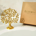 BEHOMA 100% Pure Brass (6 inch) Kalpvriksh Tree with Birds | Good Luck Gift