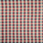 100% Cashmere Handmade in Kashmir (Gift Box) Ultra Soft Warm Superfine Check & Stripe Pashmina Shawl Beige Multicolour