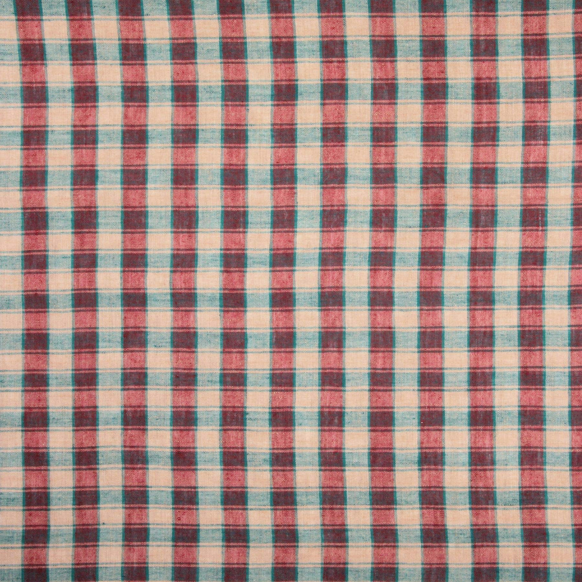 100% Cashmere Handmade in Kashmir (Gift Box) Ultra Soft Warm Superfine Check & Stripe Pashmina Shawl Beige Multicolour