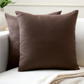 Encasa XO Cushion Covers, No Inserts, Cotton Throw Pillow Cases