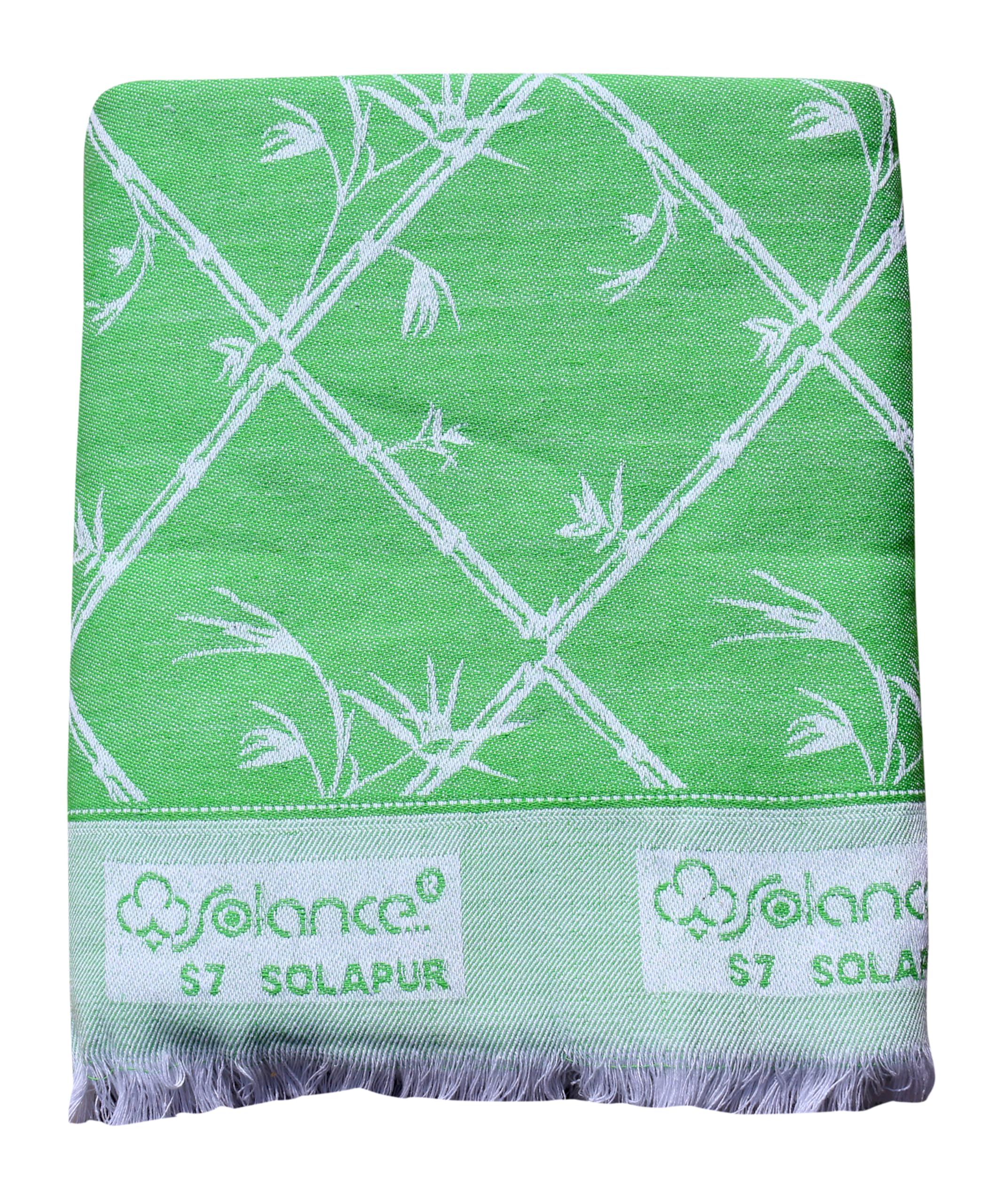 Mandhania SoftPremium Light Weight Solapur Chaddar 100% Cotton Dailyuse Single Bed Blanket Pack of 1 Kafalo