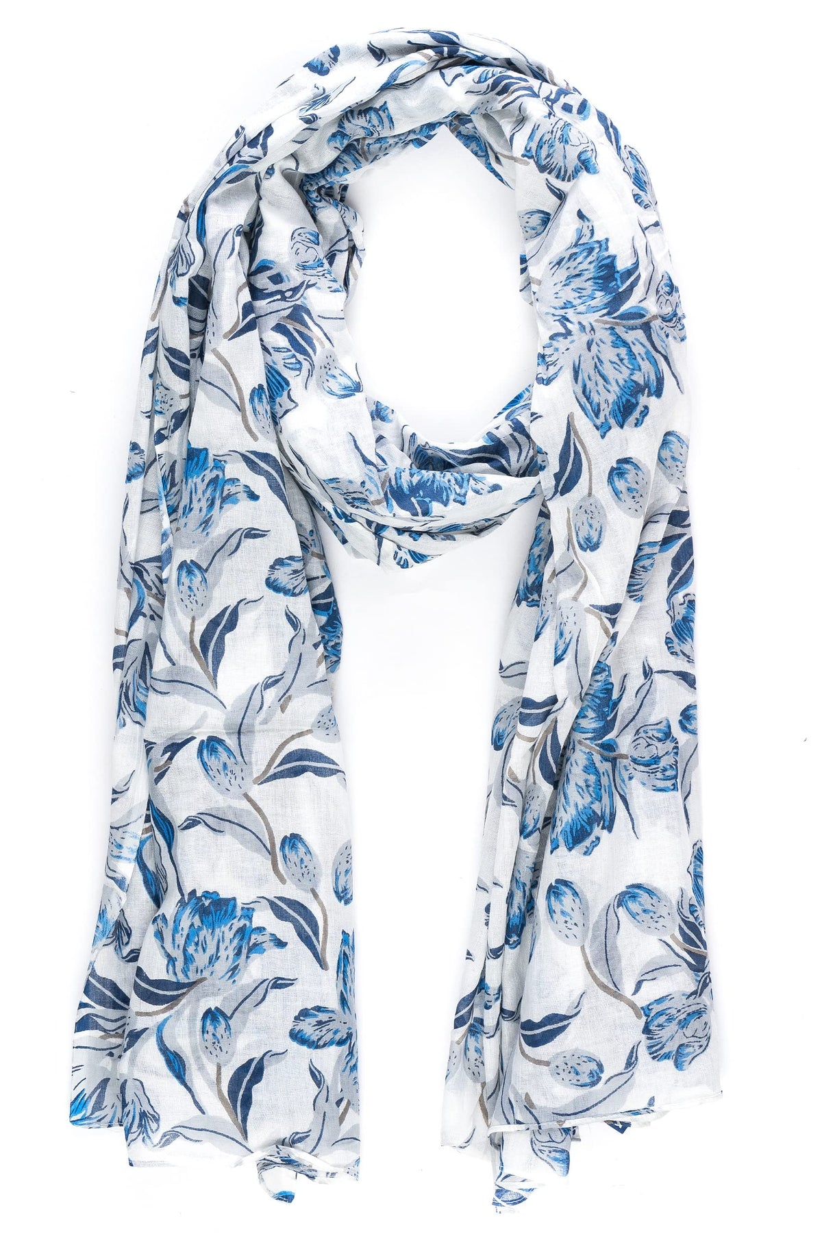 AQVA Printed Cotton Scarf for Women Stylish (Angan) | Head and Face Cover Scarf for Girls with 100% Cotton | Soft & Lightweight Scarves/Stoles for all Weather (72 x 43 in)