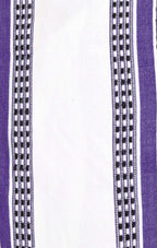 Exotic India Women's Cotton Scarf (SWE69_Bright White_Free Size)