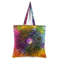 Ravaiyaa - Attitude is everything Cotton Shopping Bag Purse Bags Women Tote Shoulder Handbag (Multi Dream Catcher Bag - 18)