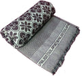 Cotonine Cotton, Single Size, Solapur Chaddar Blanket for Daily use, Brown Color, Pack of 1 Kafalo
