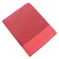 THARUNSHA ELITE Single Size Cotton Blanket/Solapur Chaddar/Cotton Bedsheet/Reversible Blanket Sandal (60x90 inches) Set of 1 (Red)-200 TC Kafalo