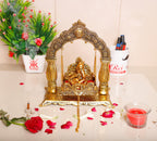 KridayKraft Metal Laddu Gopal Palna,Krishna Jhula Metal Statue for Temple Pooja,Laddu Gopal Jhula,Decor Your Home &Religious Idol Gift Article,Showpiece Figurines,God Idol...