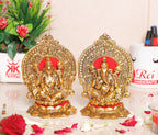 KridayKraft Metal Laxmi Ganesh Statue/Murti for Pooja Room & Home Office Décor,Laxmi Ganesha Idol for Diwali Gift,Religious Idol Showpiece Figurines Decorative & Diwali Poojan...