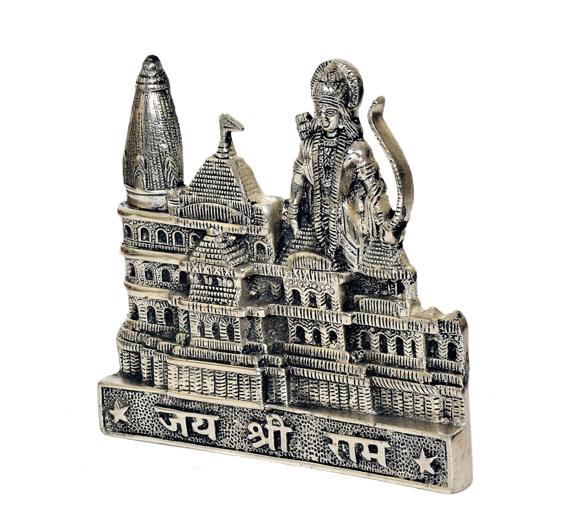 AONA Ram Mandir Architectural Model, Silver