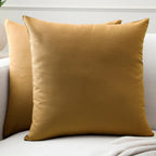 Encasa XO Cushion Covers, No Inserts, Cotton Throw Pillow Cases