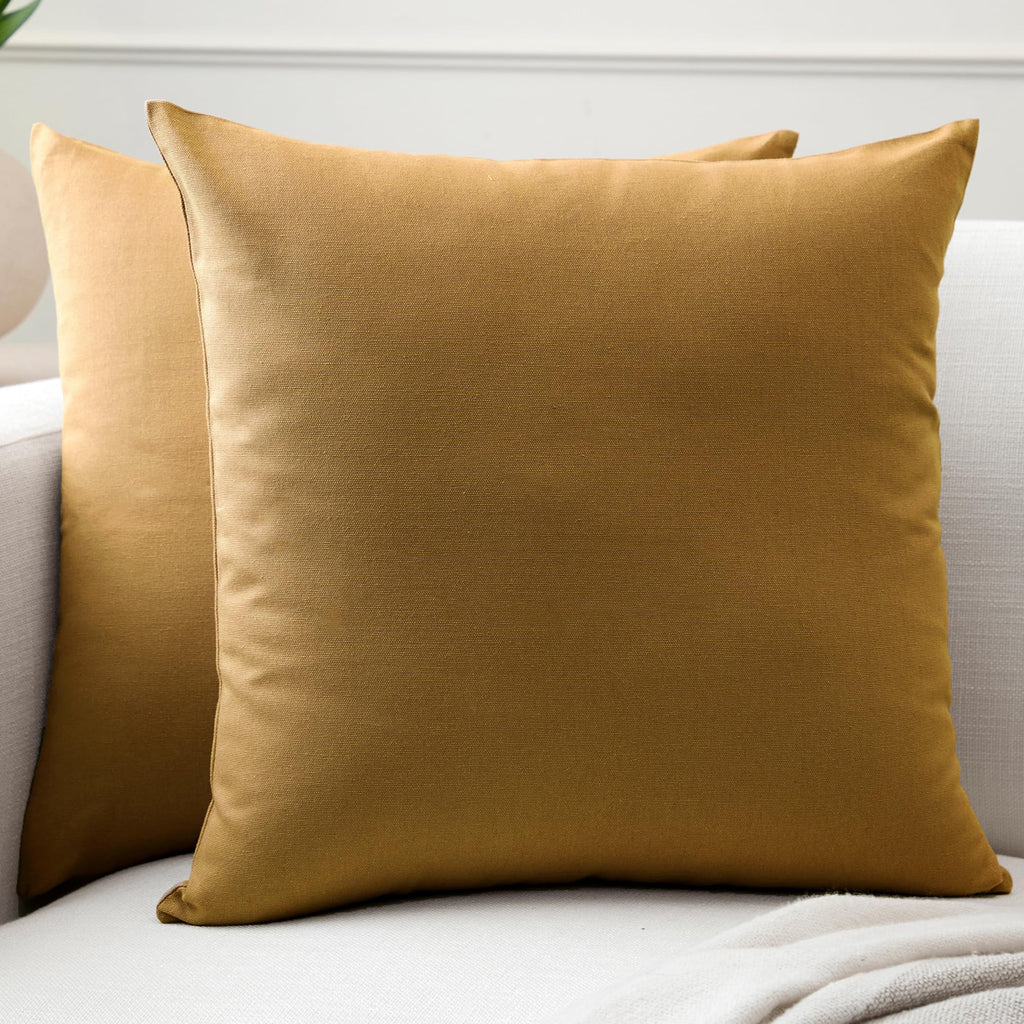 Encasa XO Cushion Covers, No Inserts, Cotton Throw Pillow Cases