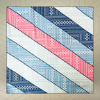 FAHABO Digital Print Mal Mal Cotton Scarf for Women – Soft, Lightweight Hijab, Head & Neck Wrap | Stylish Fashion Scarf (Space Blue, Azure Blue, Punch Pink)