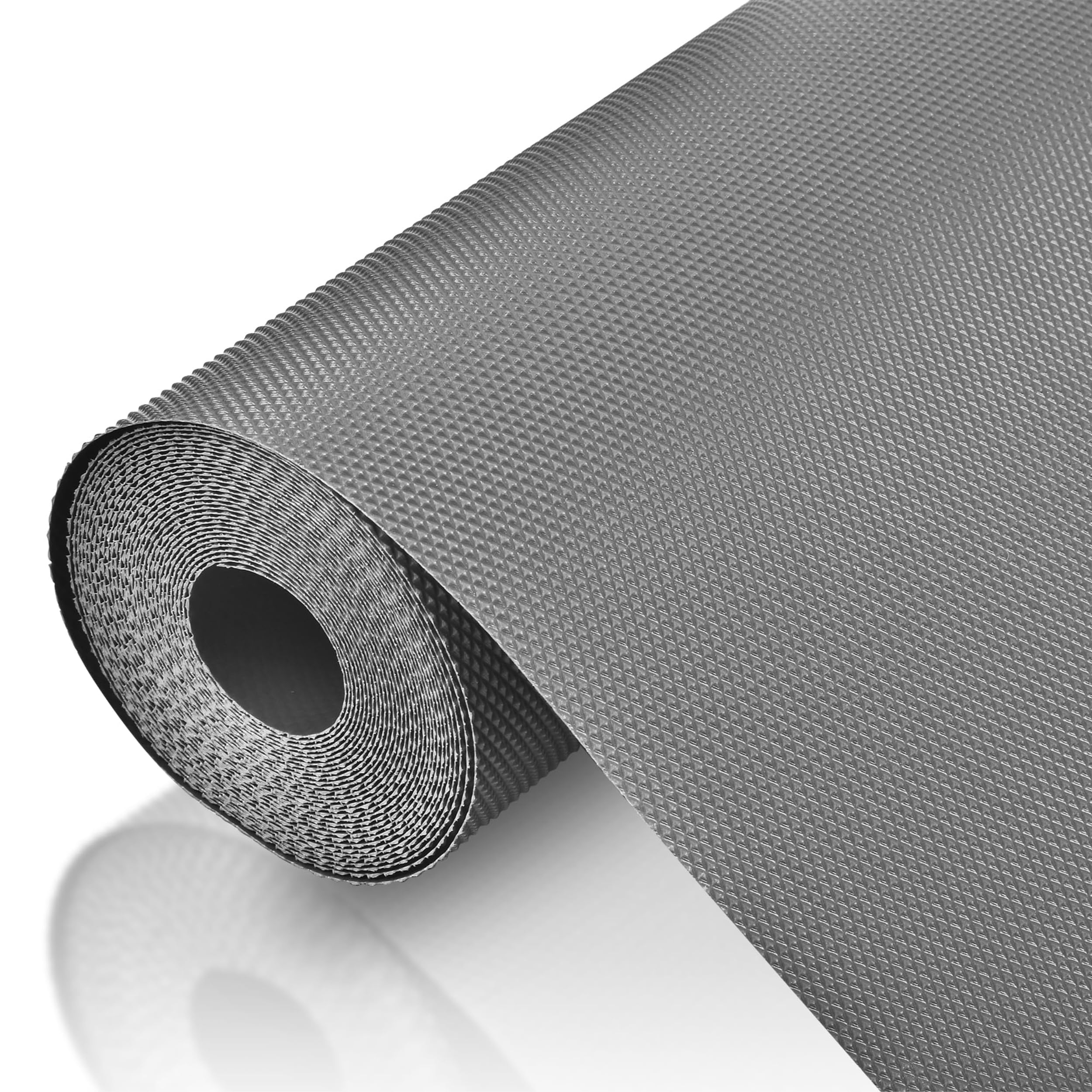 LAXIS Anti Slip Mat for Kitchn | Durable Drawer Liners (60 cm x 10 m) Grey Kafalo