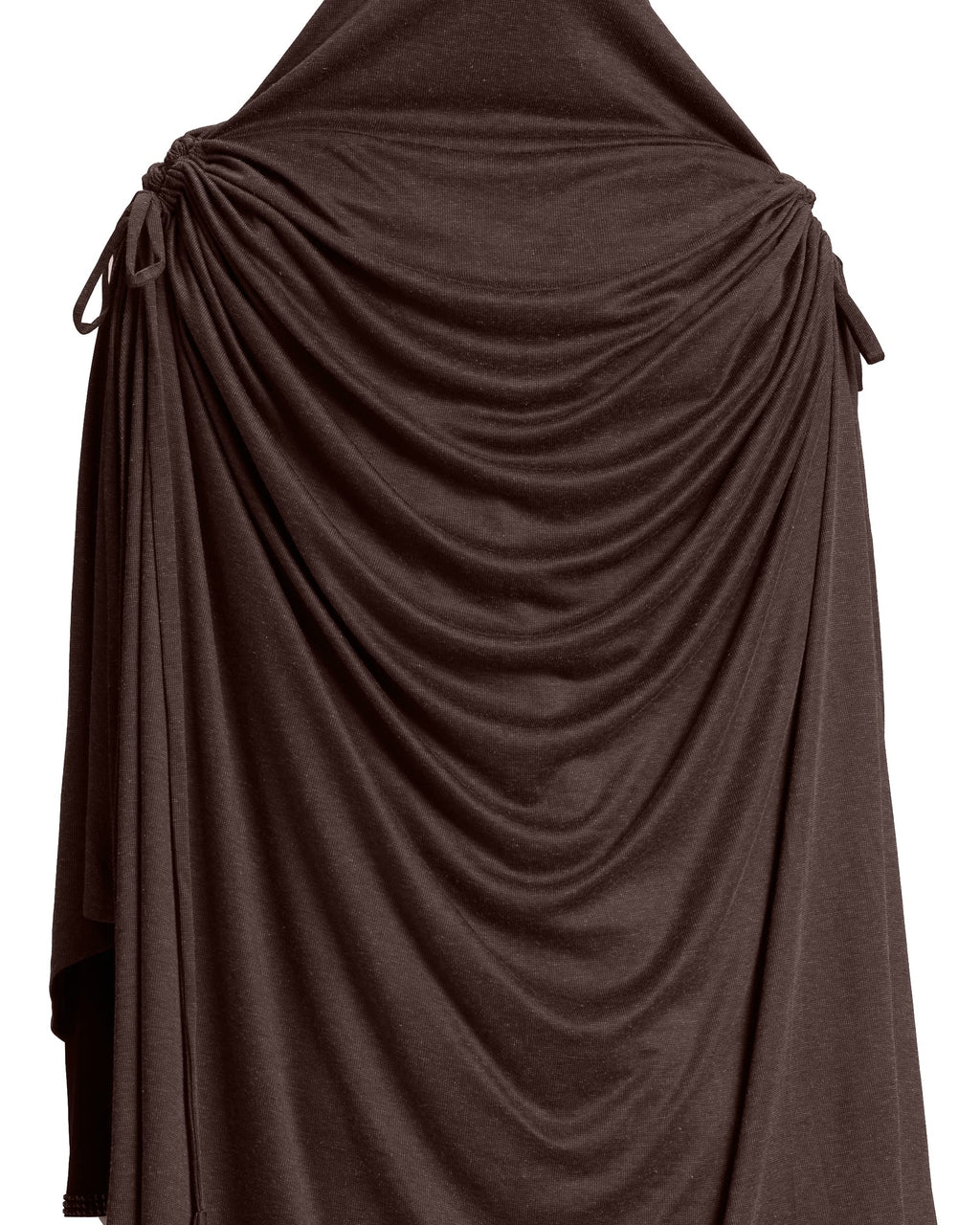 Mehar HIJAB'S MUSLIM MODEST WOMEN'S STYLISH HIJAB ULEMA DRIP DROP (Formal Grey, X-Large)