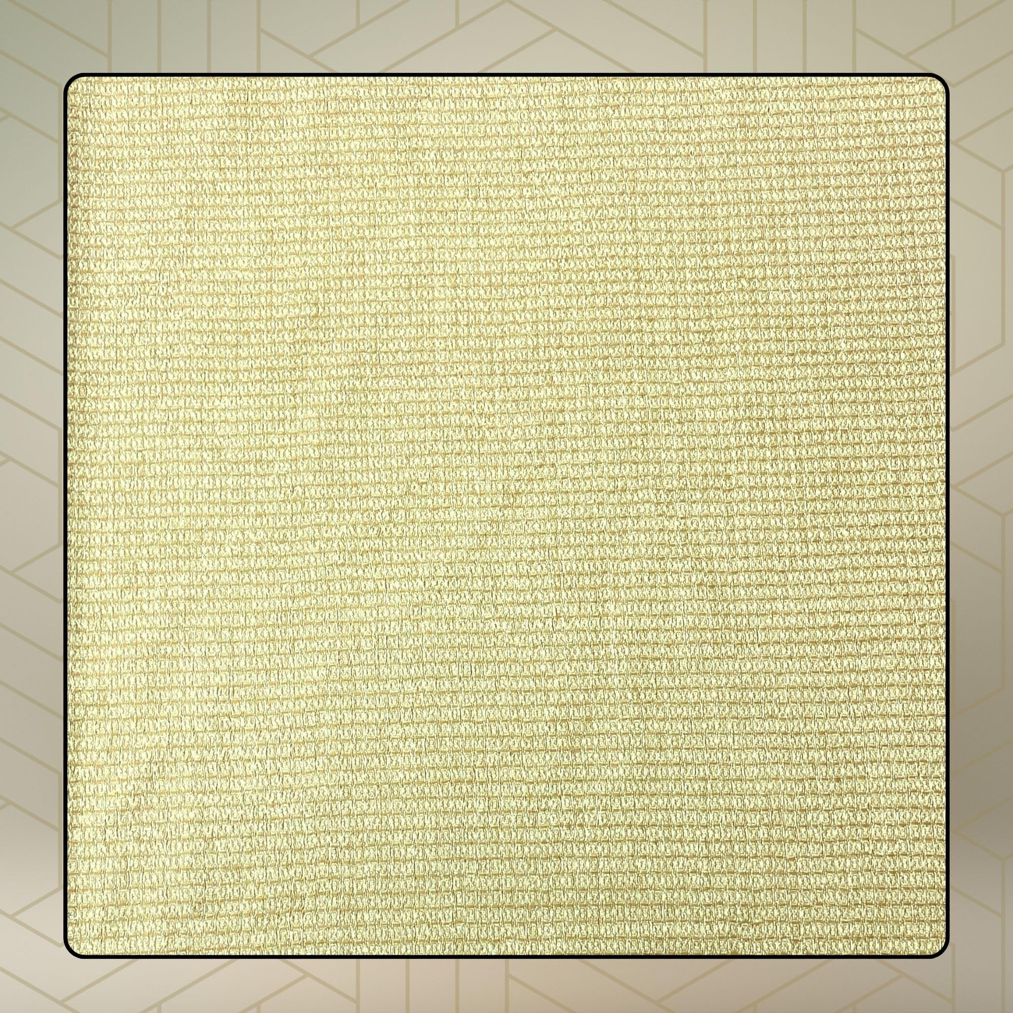 FAHABO Shimmer Woven Cotton Blend Scarf for Women – Lightweight Hijab & Stole Wrap | 73 x 29 Inches (Yellow)