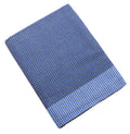 THARUNSHA ELITE Single Size Cotton Blanket/Solapur Chaddar/Cotton Bedsheet/Reversible Blanket Sandal (60x90 inches) Set of 1 (Naavy Blue)-200 TC Kafalo