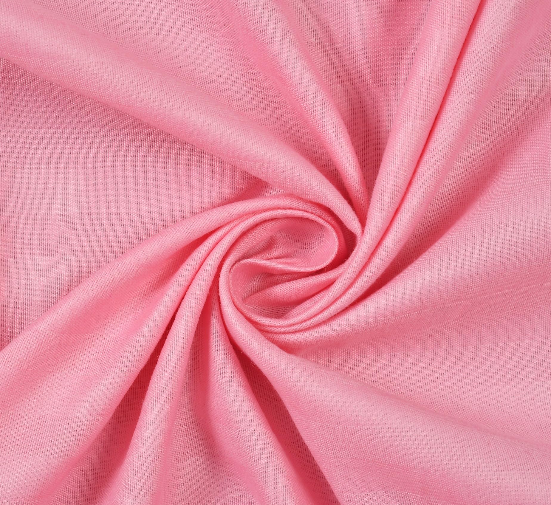 Homefab India 2 Piece Glace Cotton Pillow Covers - Stripes, Baby Pink, 17x27