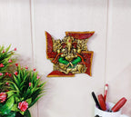 KridayKraft Metal Ganesha ji Statue,Ganpati Wall Hanging Sculpture Lord Ganesh Idol Lucky Feng Shui Wall Decor Your Home, Office,Religious Gift Article Decorative,Showpiece Figurines.