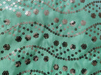 Lakshmi Maa Collection Rumala Double Set Heavy Sea Green with Red Gota & Designer (4 PEC.)