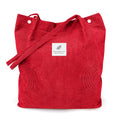 Kraptick Tote Bags – Stylish Shoulder Tote Bag for Everyday Use For Women Compact Reusable Perfect as a Grocery Tote Bag, Shopping Bags for Grocery (Red)