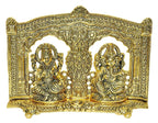 KridayKraft Laxmi Ganesh Idol Showpiece Metal Lakshmi Ganesh Statue Diwali Home Decoration Items Lakshmi Ganesh for Diwali puja