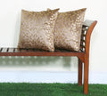 RD TREND Velvet Cushion Covers, 60 x 60 cm/24 x 24 inches,Pack of 2,250 TC, Back Zipper (Brown)