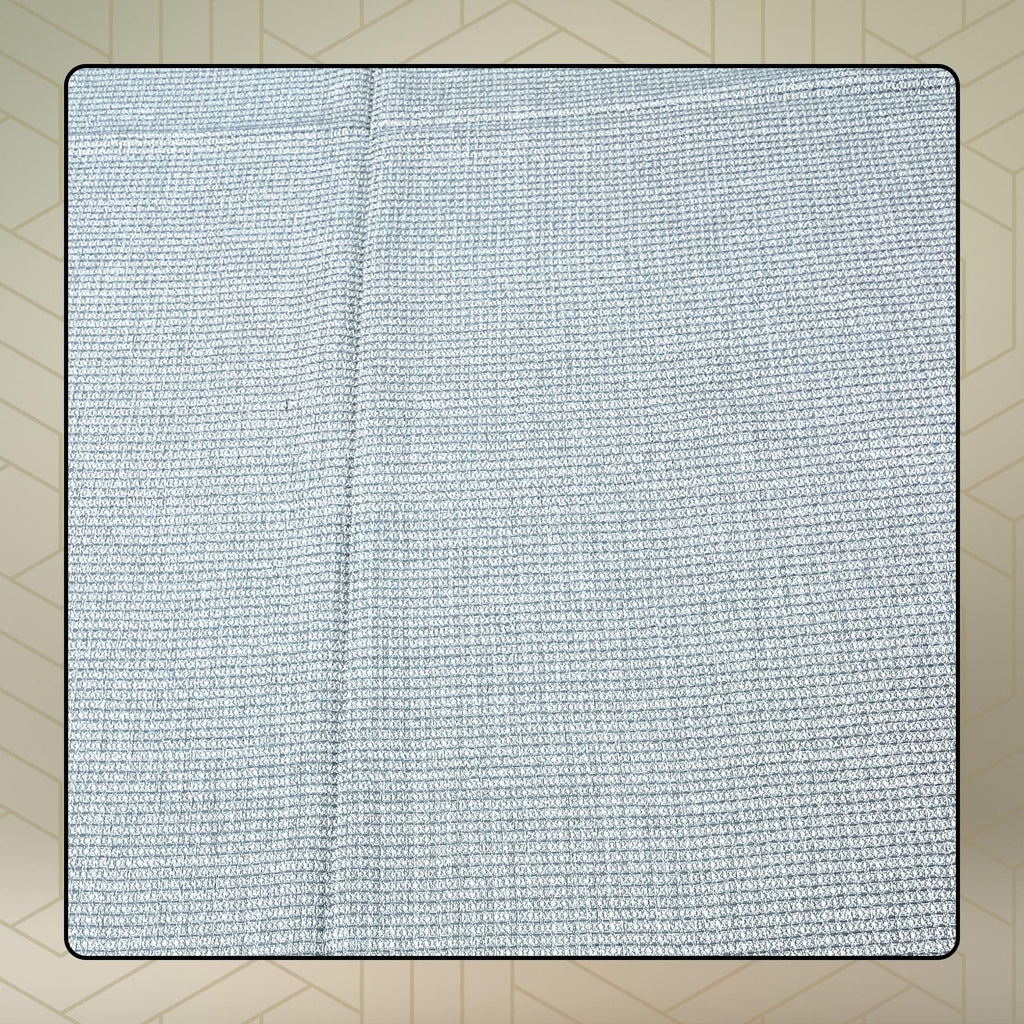 FAHABO Shimmer Woven Cotton Blend Scarf for Women – Lightweight Hijab & Stole Wrap | 73 x 29 Inches (Light Grey)