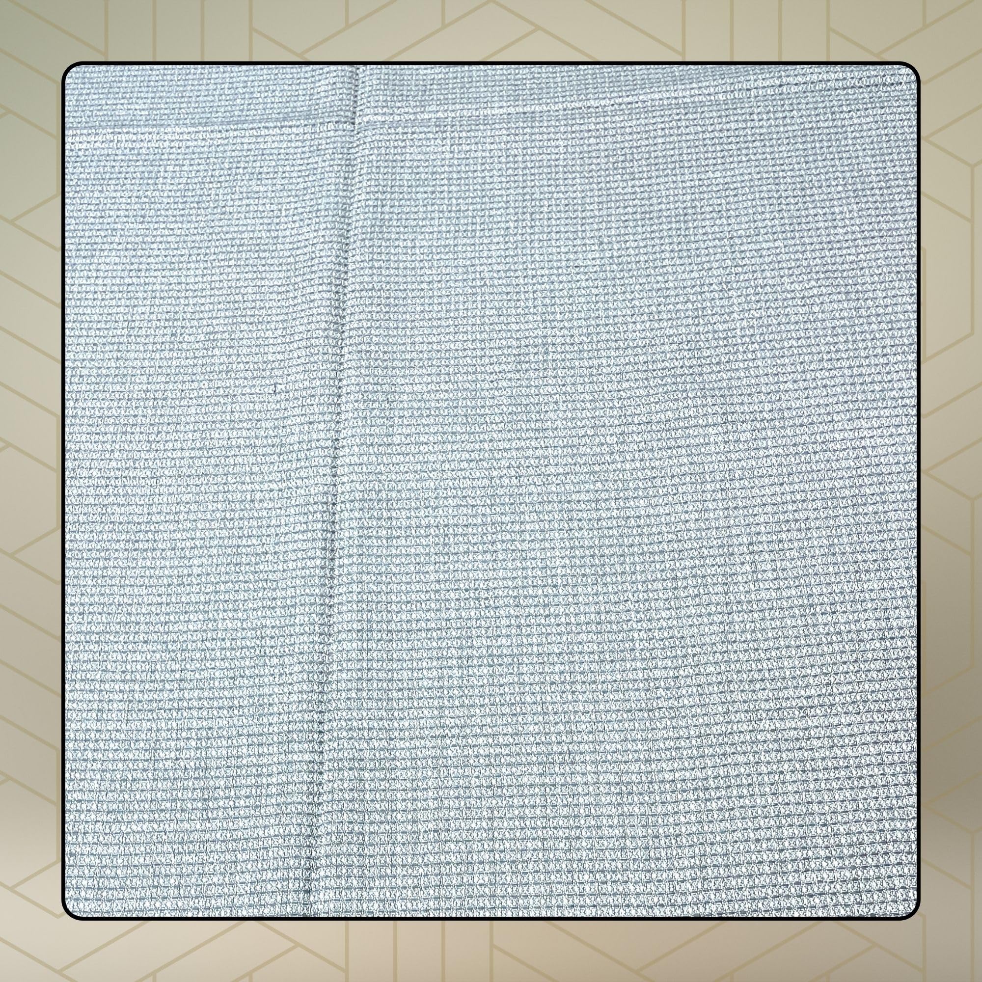 FAHABO Shimmer Woven Cotton Blend Scarf for Women – Lightweight Hijab & Stole Wrap | 73 x 29 Inches (Light Grey)