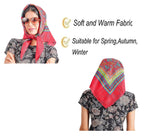 KETKAR Wool Women's Cold Weather Scarves & Wraps Scarf_Pack Of 1,Red, For Female