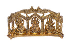 KridayKraft Laxmi Ganesh Saraswati Metal Statue Peacock Frame Looks Beautiful for Decor Your Home, Religious Idol Showpiece,Metal Laxmi Ganesha Murti for Diwali Poojan and Gifting Idol...