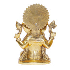 KridayKraft Ganesha Metal Statue/Murti for Pooja & Home,Office Décor,Ganesh Idol,Religious Decorative Showpiece & Gifting Article...