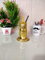 KridayKraft Metal Owl Shape Beautiful Pen Stand/Holder Decorative for Home, Office & Table Gift for have House Warming, Birthday...