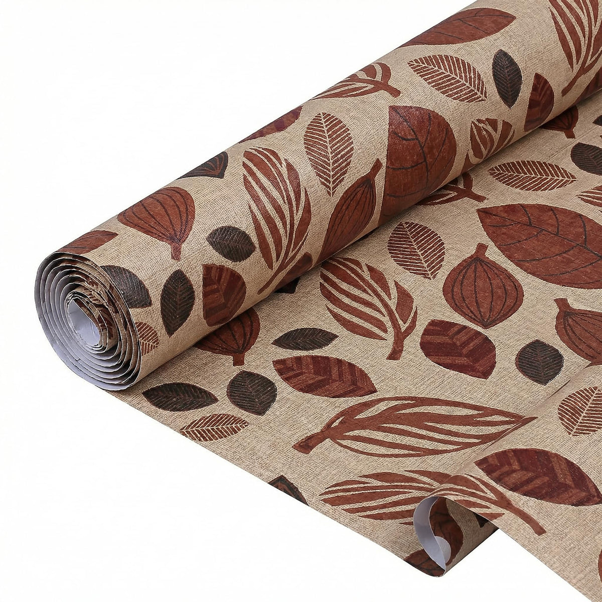 Star Weaves Shelf Liners for Kitchen Shelves, Shelf Liners for cupboards, Shelves Covers Sheets mat roll for Wardrobe, Drawer mats Liners, 100 % Waterproof (10 Meter,KUM19), Polyvinyl Chloride Kafalo