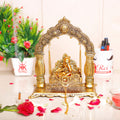 KridayKraft Metal Laddu Gopal Palna,Krishna Jhula Metal Statue for Temple Pooja,Laddu Gopal Jhula,Decor Your Home &Religious Idol Gift Article,Showpiece Figurines,God Idol...