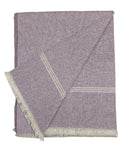 Arvore 100% Hand Woven Thick and Heavy Cotton Soft Beautiful Khes/Comforter/Chadar/Single AC Blanket, Set of 1 Pc, Size- 250cm X 135cm (Pink) Kafalo