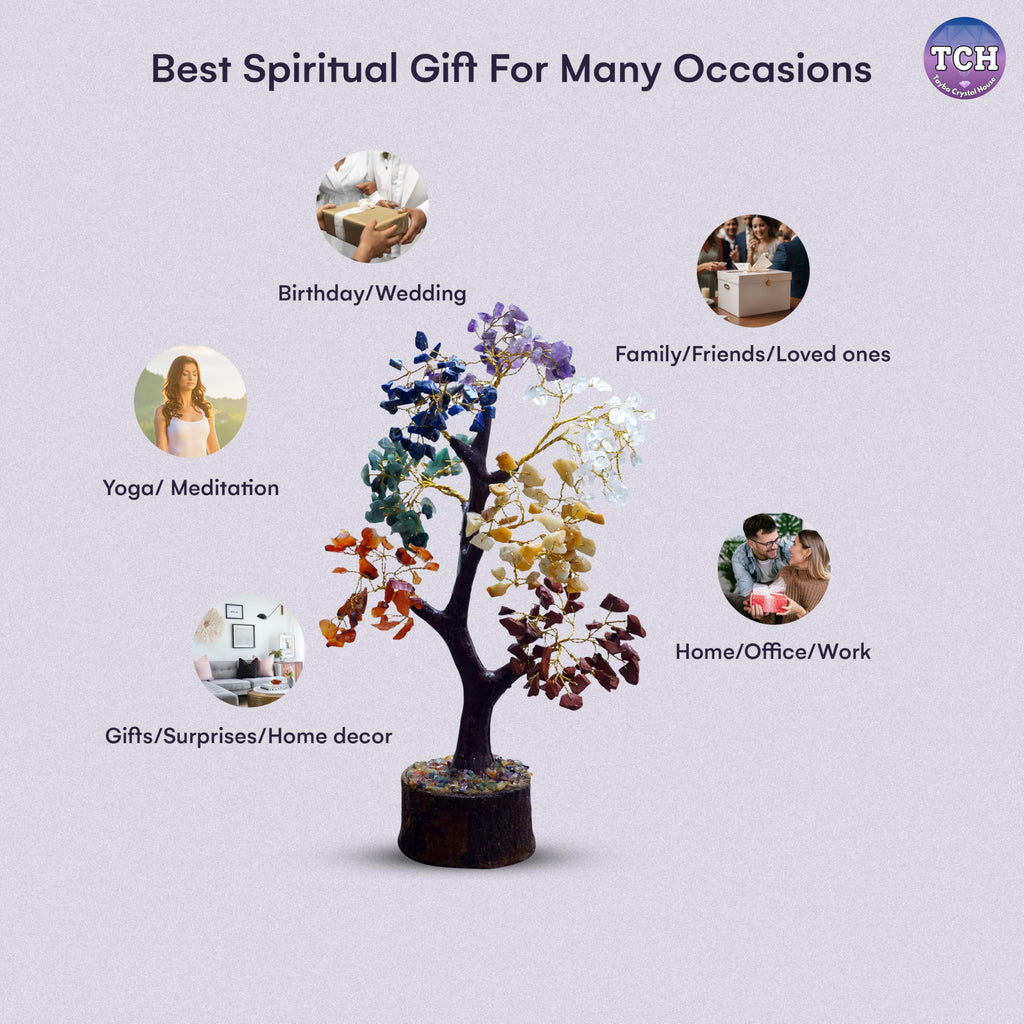 TAYBA CRYSTAL HOUSE 7 Chakra Tree