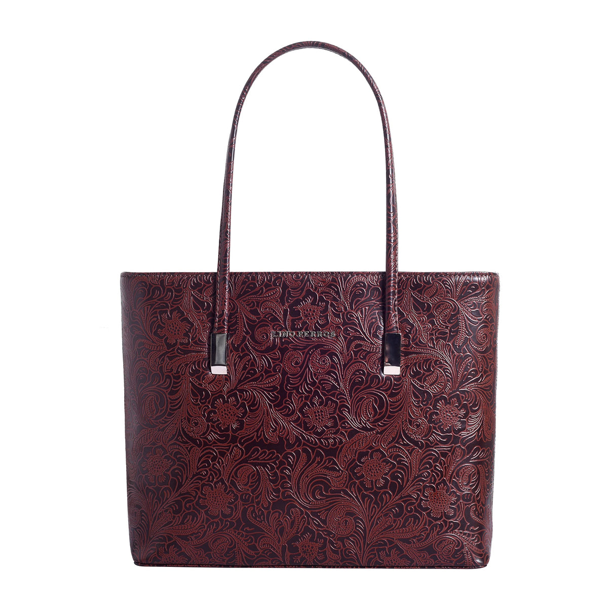 Lino Perros Women's Faux Leather Handbag, Brown