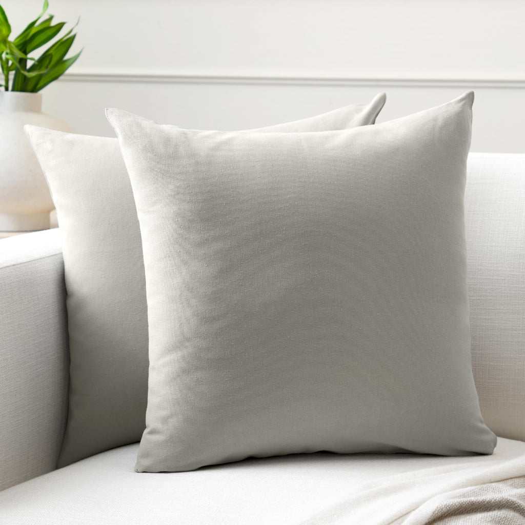 Encasa XO Cushion Covers, No Inserts, Cotton Throw Pillow Cases