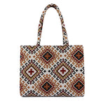Lady Quinton Women Stylish Jute Tote Bag For Office and Laptop, Shopping Shoulder Bag, Shoppers Tote Handbags Lightweight Waterpoof Big Size, Grocery Bag, Eco Friendly Bags For Shopping(Beige & White)