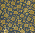 Lakshmi Maa Collection's Rumala Sahib Double Set Gray Golden with Beautiful gota (4 PEC.)