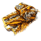 bratkrok WOMEN'S TRENDY FLORAL PRINTED RAYON SCARVES/STOLES MULTICOLOUR (PACK OF 3)