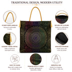 Manekash Ladies Handbag for Women | Brocade Silk Banarasi Bag
